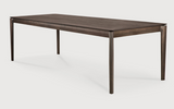 dark brown bok dining table