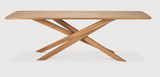 teak mikado outdoor dining table