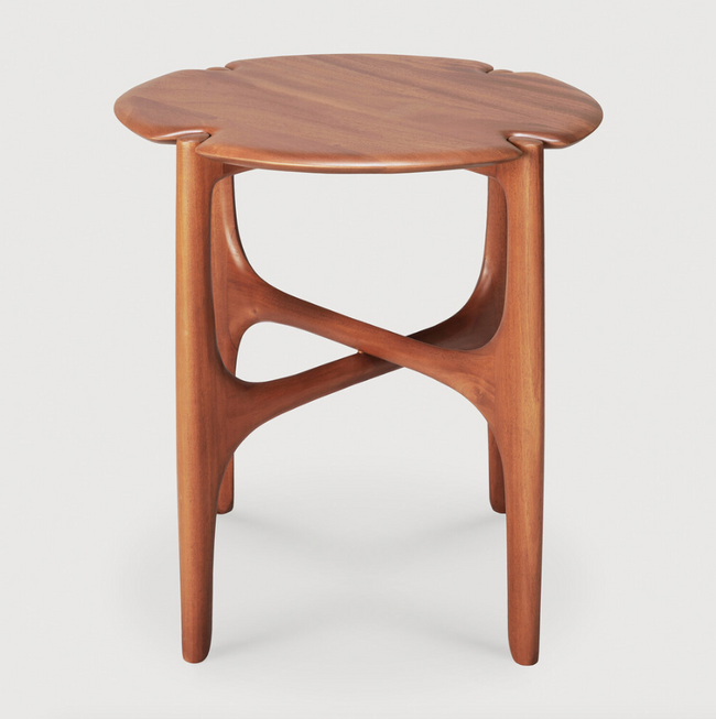 Pi Side Table mahogany PI side table– CiteNYC