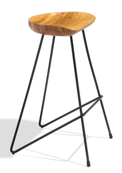 cn wood counter and bar stool
