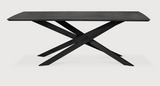 natural oak mikado rectangular dining table