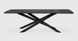 natural oak mikado rectangular dining table