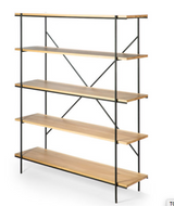 oak rise rack, varnished