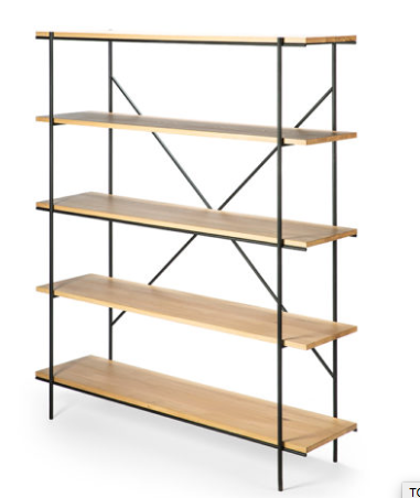 oak rise rack, varnished