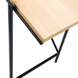 oak rise rack, varnished
