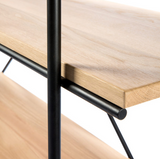 oak rise rack, varnished