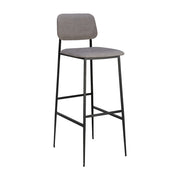 dc bar stool, light grey