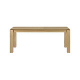 oak slice dining table