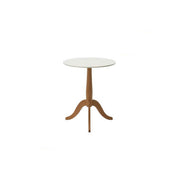 maruni club side table, corian top