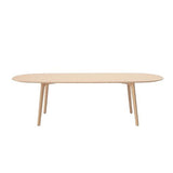 maruni roundish dining table, large