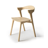 oak bok dining chair, varnished