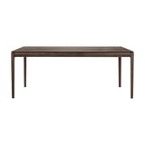 dark brown bok dining table