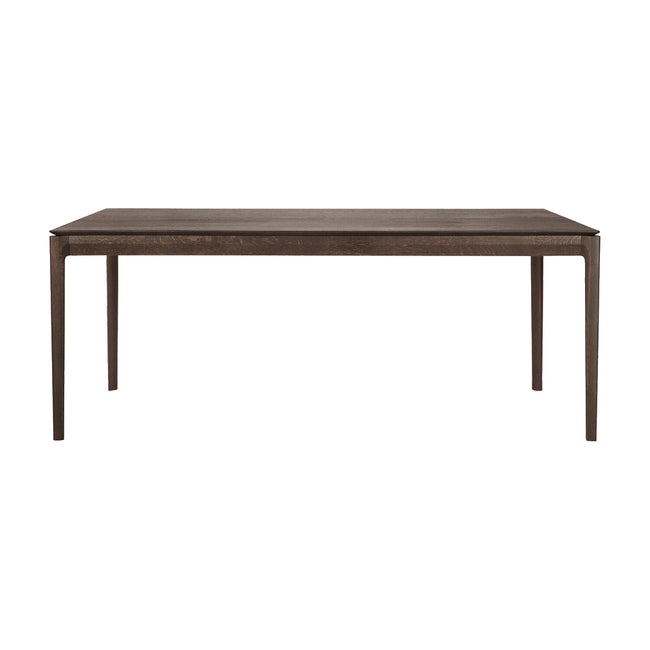 dark brown bok dining table