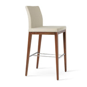 aa wood counter stool