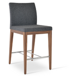 aa wood counter stool