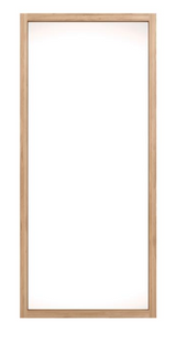 ethnicraft oak light frame mirror