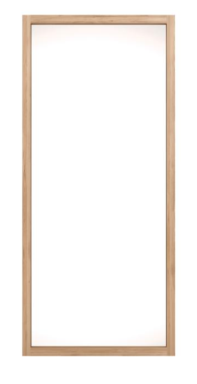 ethnicraft oak light frame mirror– CiteNYC