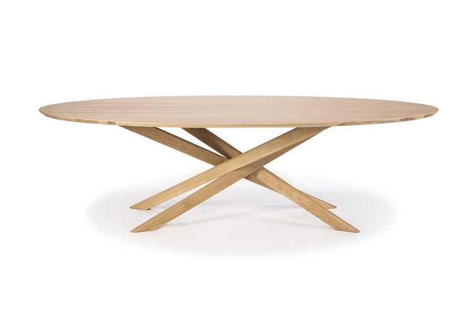 oak mikado rectangular dining table