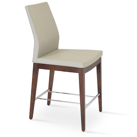 cite pa wood stool, high backrest