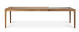 teak bok extendable dining table