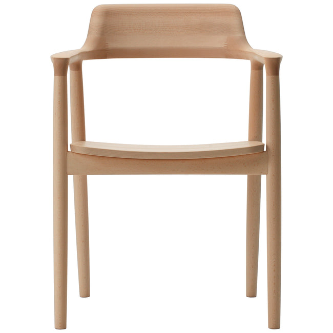 Low wooden on sale armchair