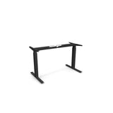 oak bok adjustable desk frame only