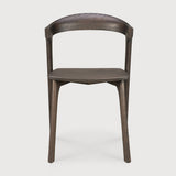 oak bok brown dining chair, varnished