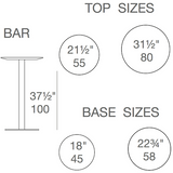 to bar table