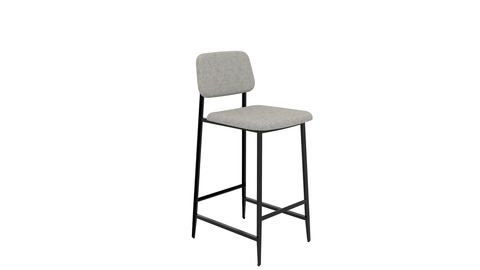 dc counter stool, light grey