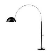 oluce coupe' 3320/r floor lamp, black