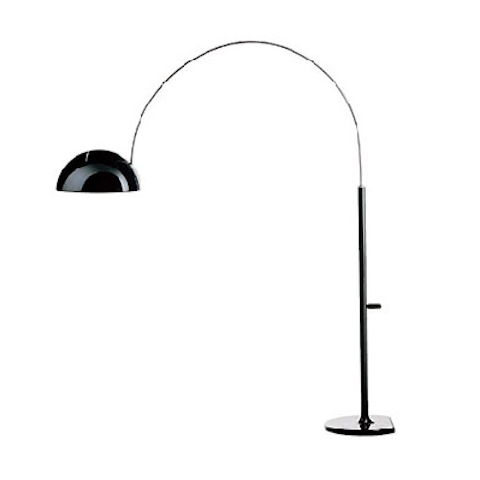 oluce オルーチェ Coupé 3320/R Joe Colombo oluce coupe' 3320/r floor lamp, black– CiteNYC