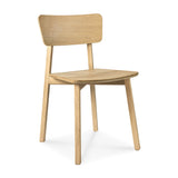 oak casale dining chair