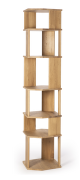 oak stairs column