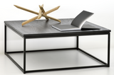 ethnicraft oak thin coffee table