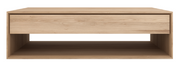 oak nordic coffee table