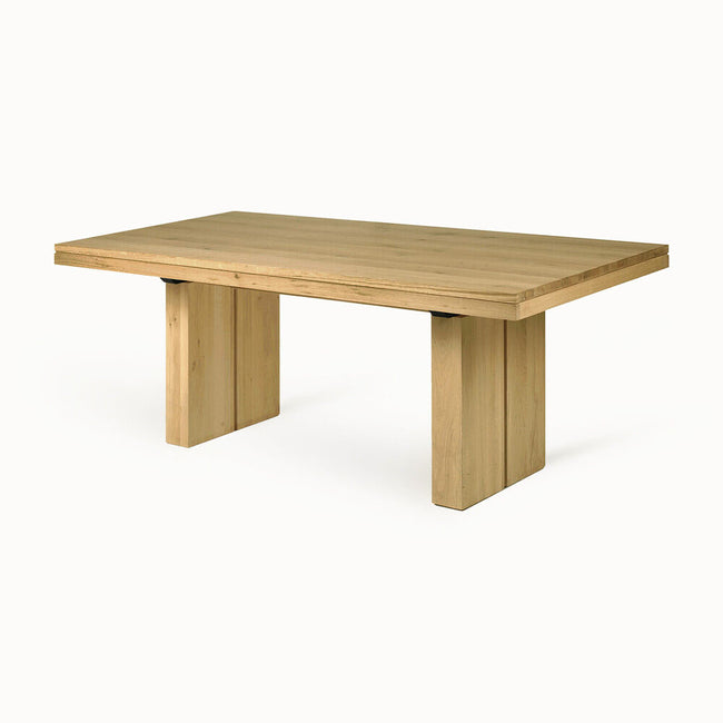 double extendable dining table