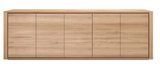 oak shadow sideboard