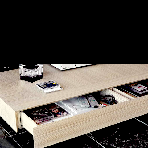 cecchini ta low table with hidden drawers