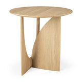 geometric side table