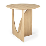 geometric side table