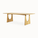 geometric dining table