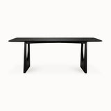 geometric dining table