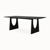 geometric dining table