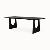 geometric dining table