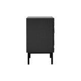 teak graphic chest of drawers