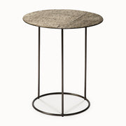 celeste side table, lava linear