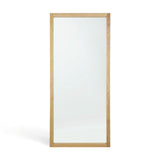 ethnicraft oak light frame mirror