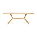 oak x dining table