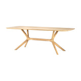 oak x dining table
