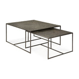 pentagon nesting coffee table set